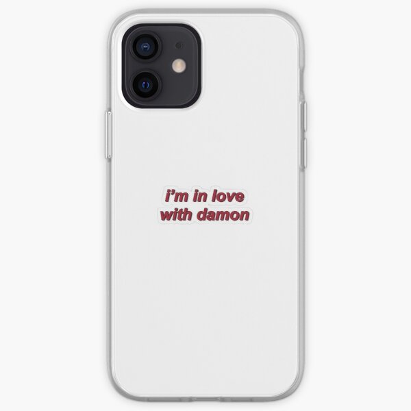 I'm in love with Damon iPhone Soft Case RB2904product Offical Vampire Diaries Merch