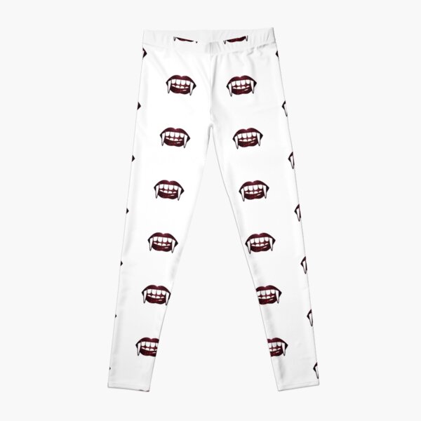 Vampire mouth is dotted Leggings RB2904product Offical Vampire Diaries Merch