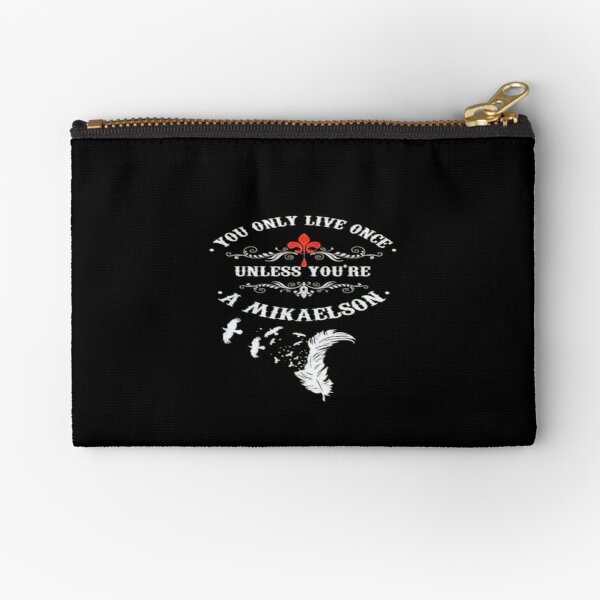 M ByTe Mikaelson Zipper Pouch RB2904product Offical Vampire Diaries Merch