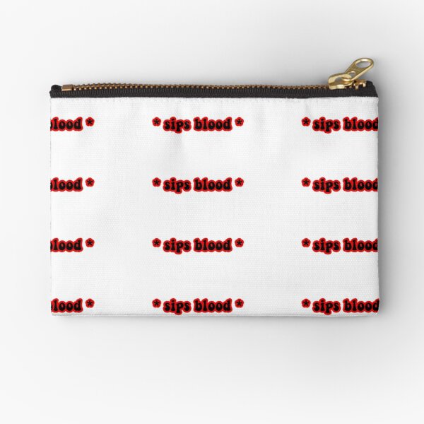 * sips blood * design Zipper Pouch RB2904product Offical Vampire Diaries Merch