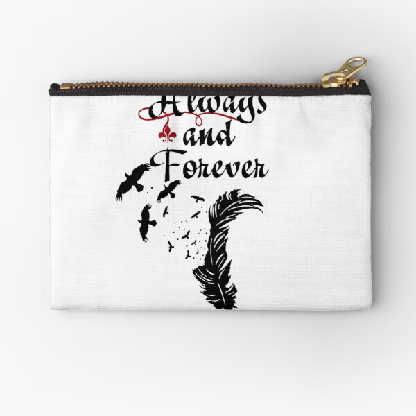 Always and Forever  Zipper Pouch RB2904product Offical Vampire Diaries Merch