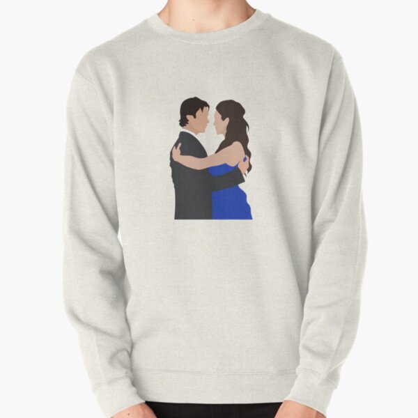 Damon and Elena first dance | TVD Pullover Sweatshirt RB2904product Offical Vampire Diaries Merch
