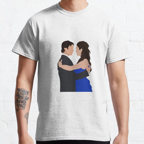 Damon and Elena first dance | TVD Classic T-Shirt RB2904product Offical Vampire Diaries Merch