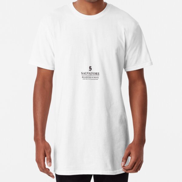 salvatore boarding school merch. Long T-Shirt RB2904product Offical Vampire Diaries Merch