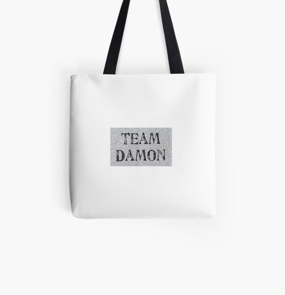 Team Damon All Over Print Tote Bag RB2904product Offical Vampire Diaries Merch