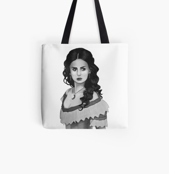 Katherine Pierce Drawing All Over Print Tote Bag RB2904product Offical Vampire Diaries Merch