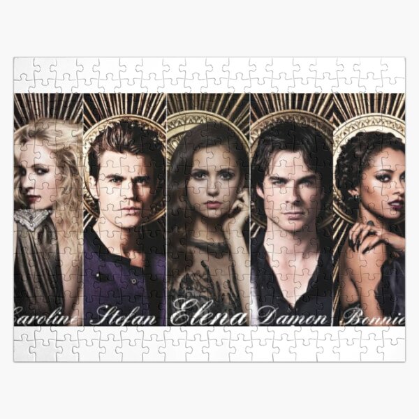 Tvd Cast Photoshoot Jigsaw Puzzle RB2904product Offical Vampire Diaries Merch