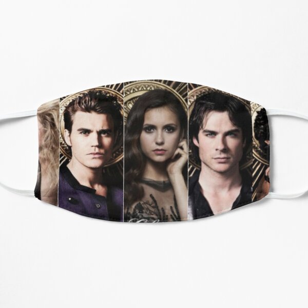 Tvd Cast Photoshoot Flat Mask RB2904product Offical Vampire Diaries Merch