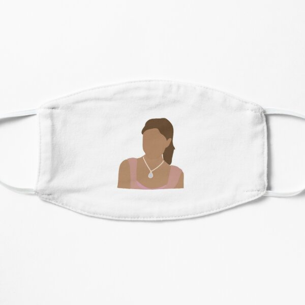 cleo h2o drawing Flat Mask RB2904product Offical Vampire Diaries Merch