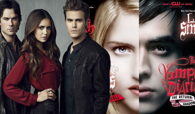 tvd books and show 1 - Vampire Diaries Merch